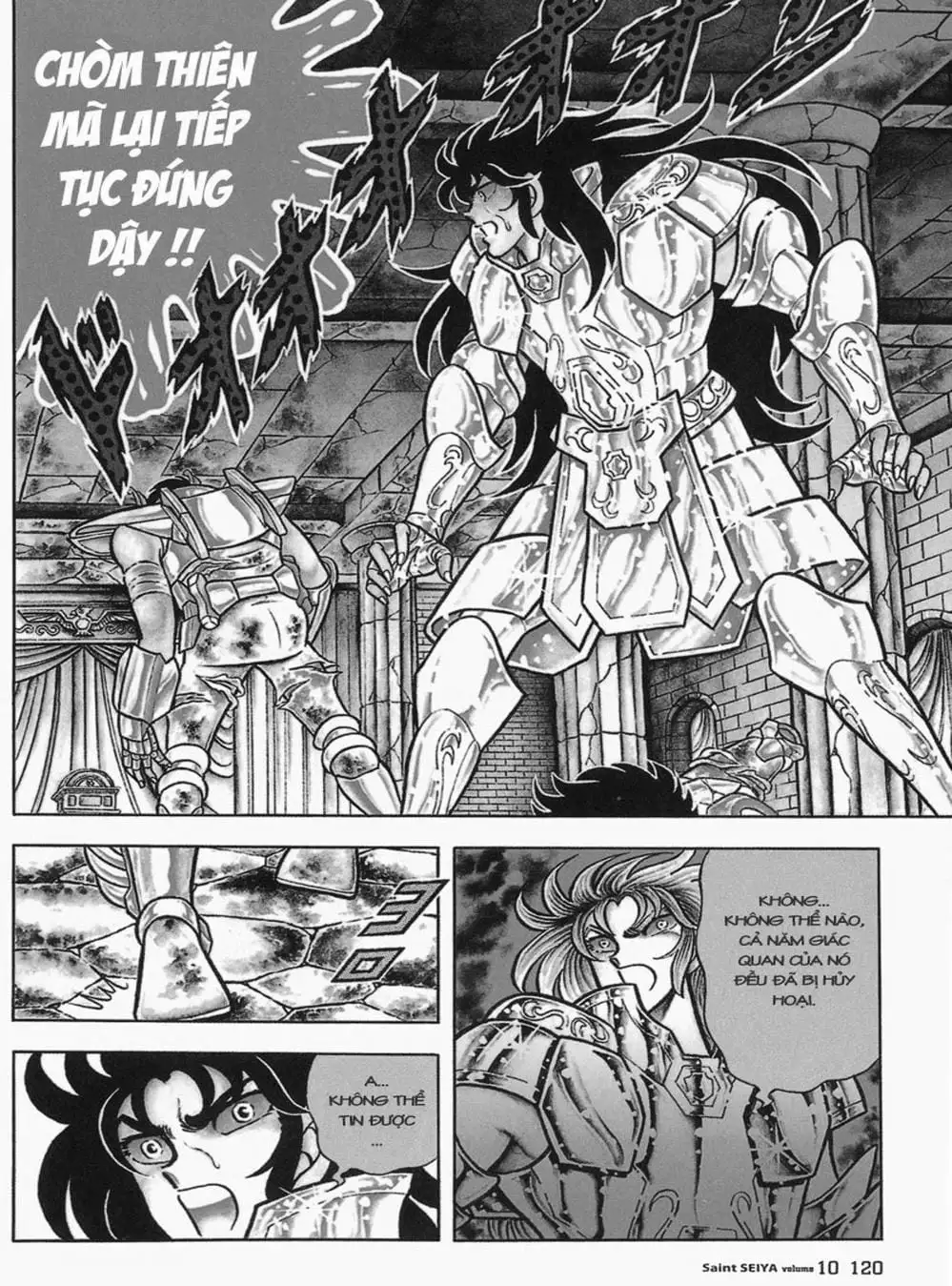 Truyện Tranh Áo Giáp Vàng - Saint Seiya trang 4