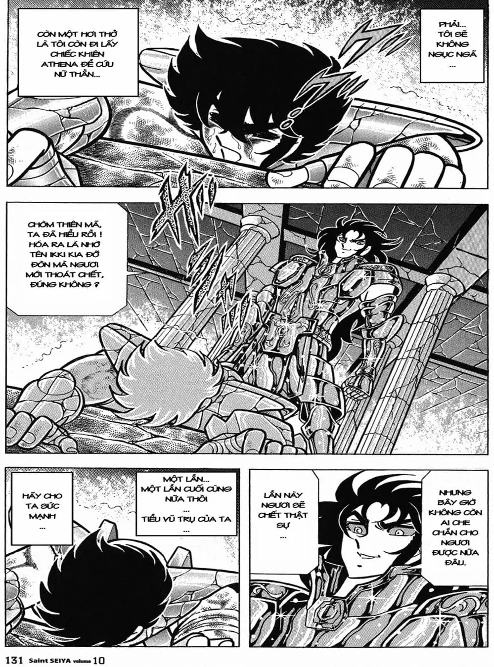 Truyện Tranh Áo Giáp Vàng - Saint Seiya trang 4