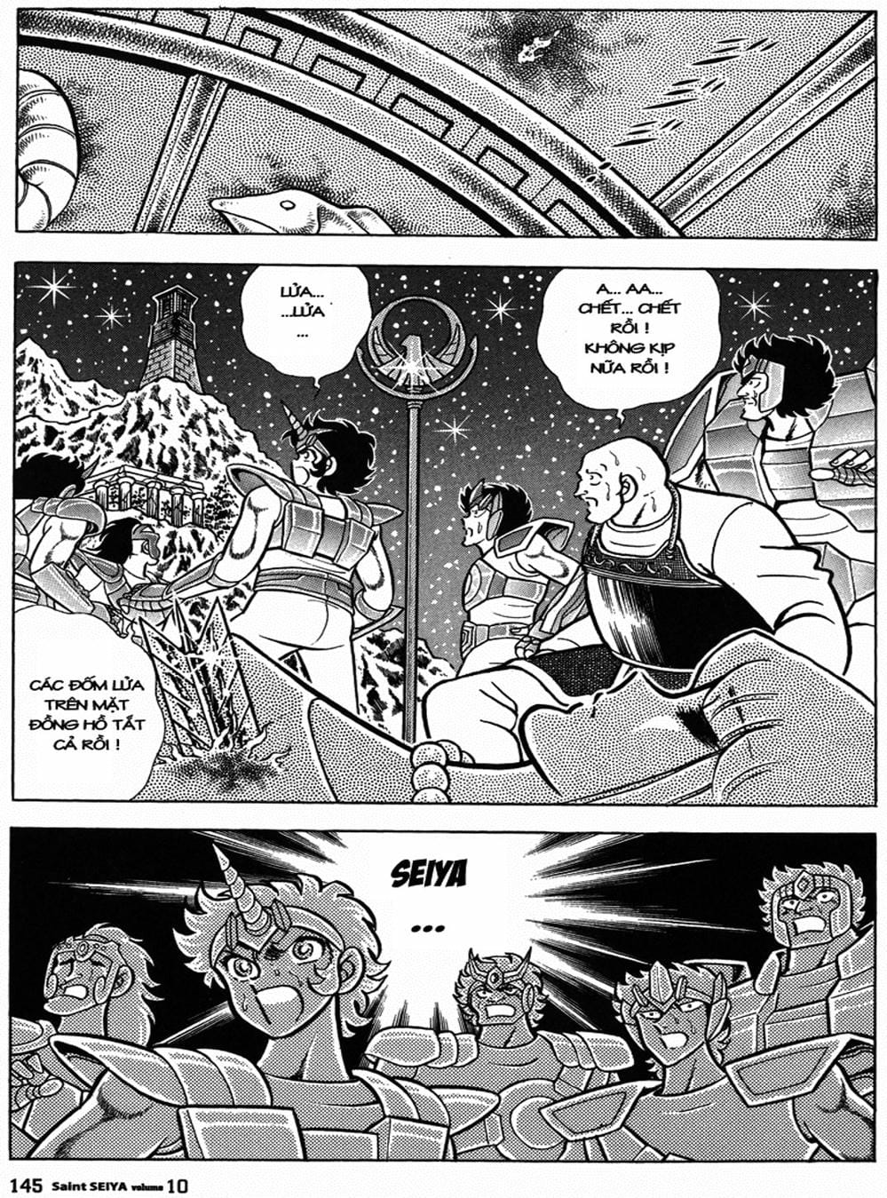 Truyện Tranh Áo Giáp Vàng - Saint Seiya trang 4