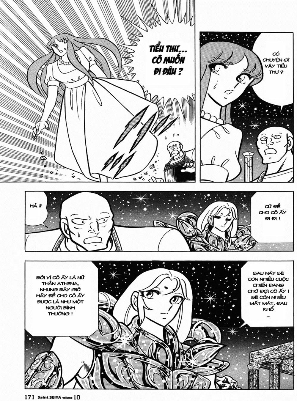 Truyện Tranh Áo Giáp Vàng - Saint Seiya trang 4