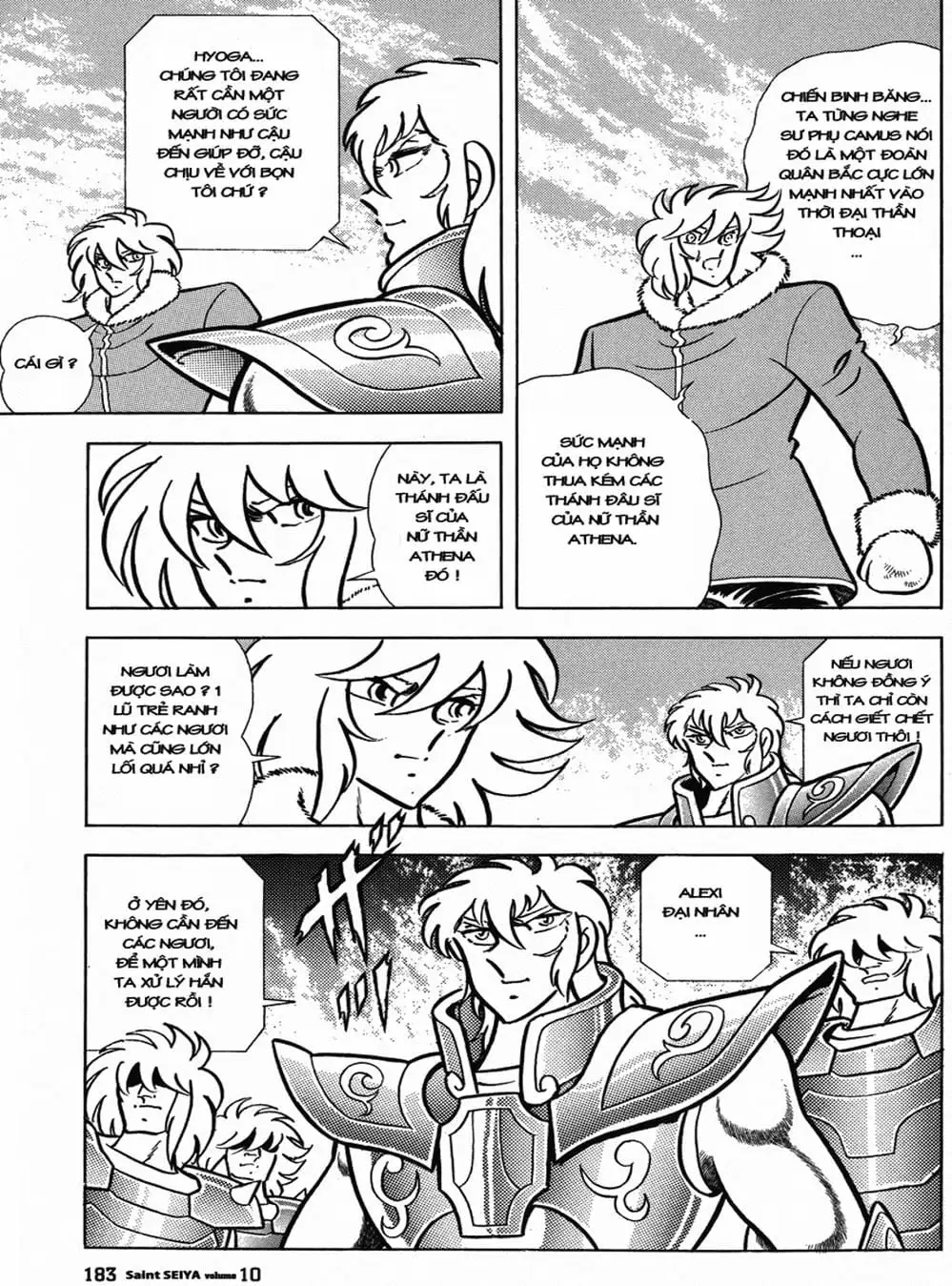 Truyện Tranh Áo Giáp Vàng - Saint Seiya trang 4