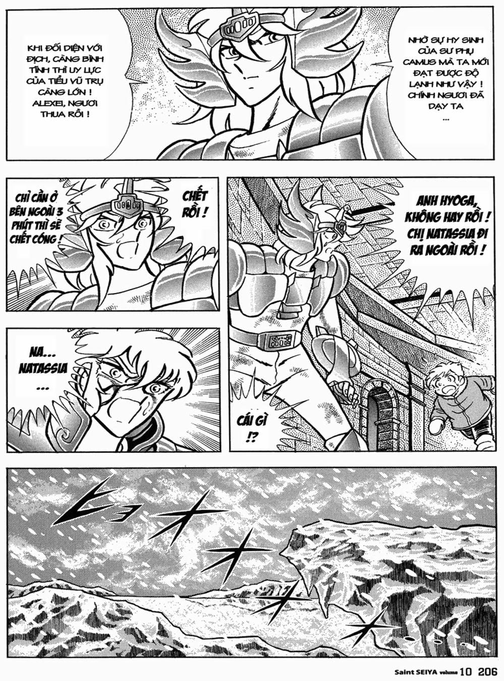 Truyện Tranh Áo Giáp Vàng - Saint Seiya trang 4