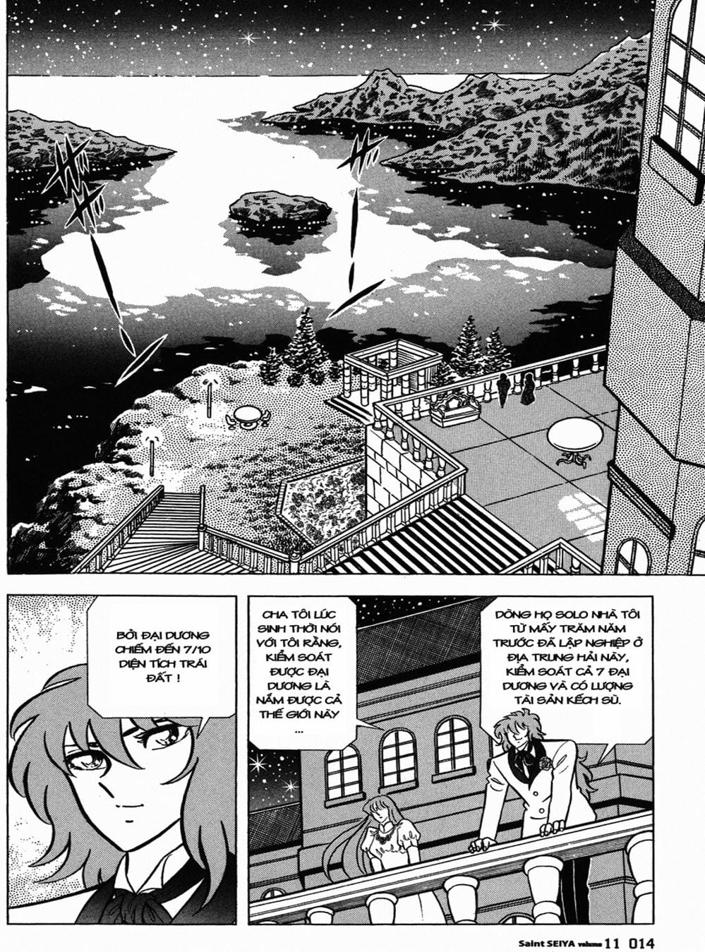 Truyện Tranh Áo Giáp Vàng - Saint Seiya trang 4