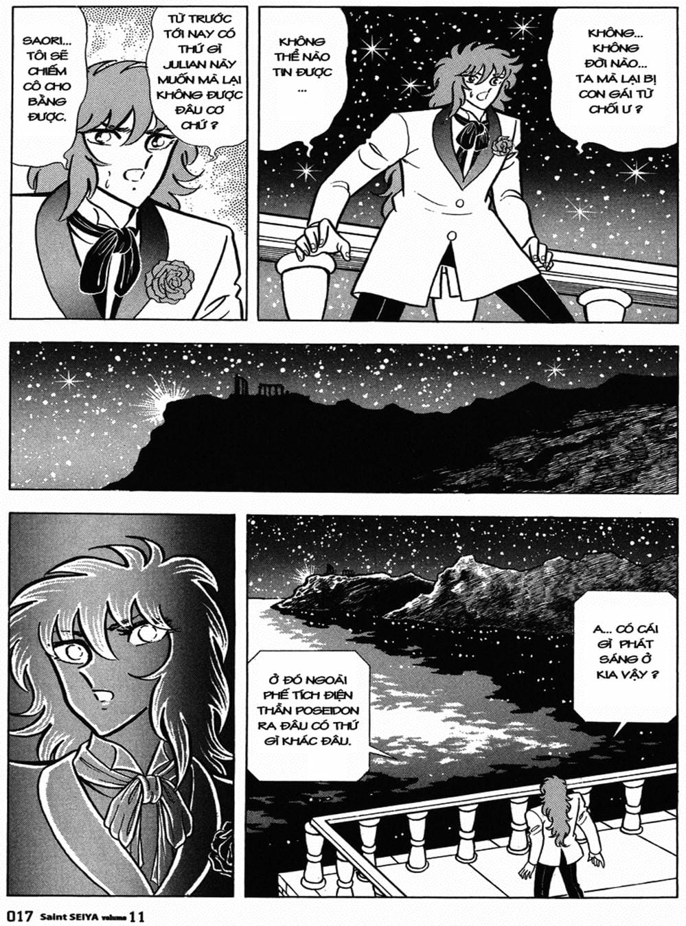 Truyện Tranh Áo Giáp Vàng - Saint Seiya trang 4