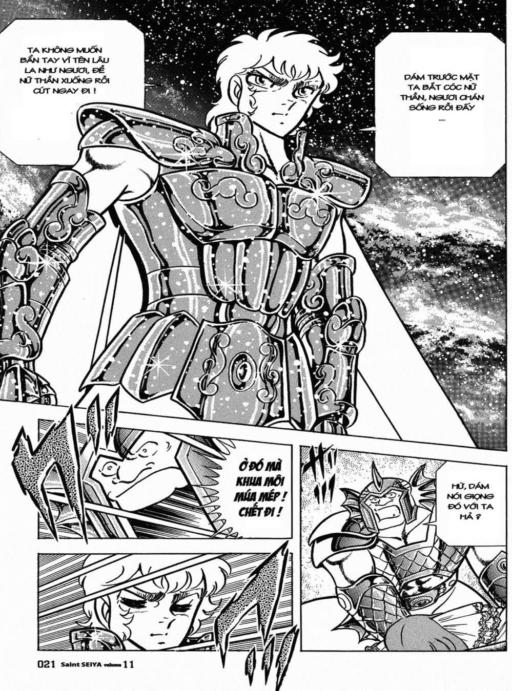 Truyện Tranh Áo Giáp Vàng - Saint Seiya trang 4