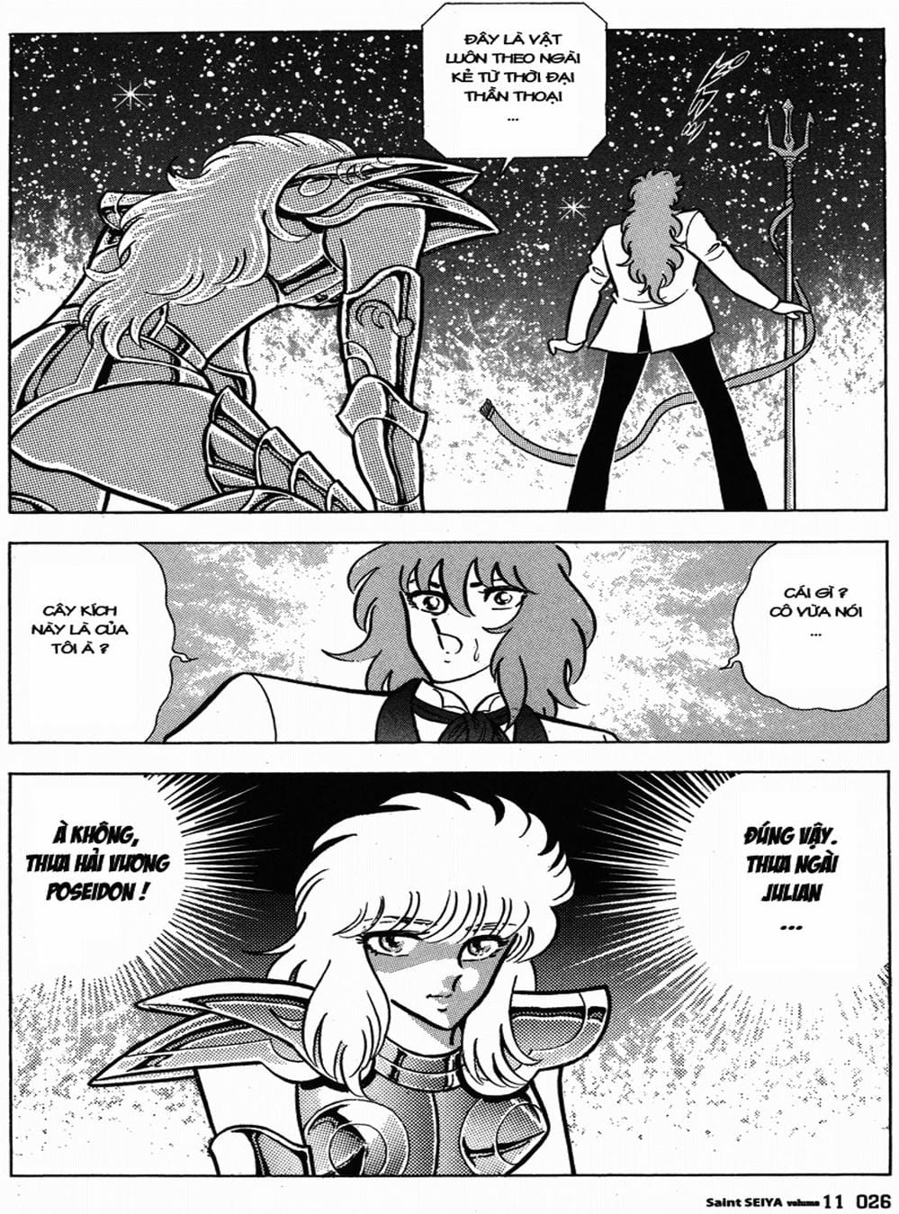 Truyện Tranh Áo Giáp Vàng - Saint Seiya trang 4