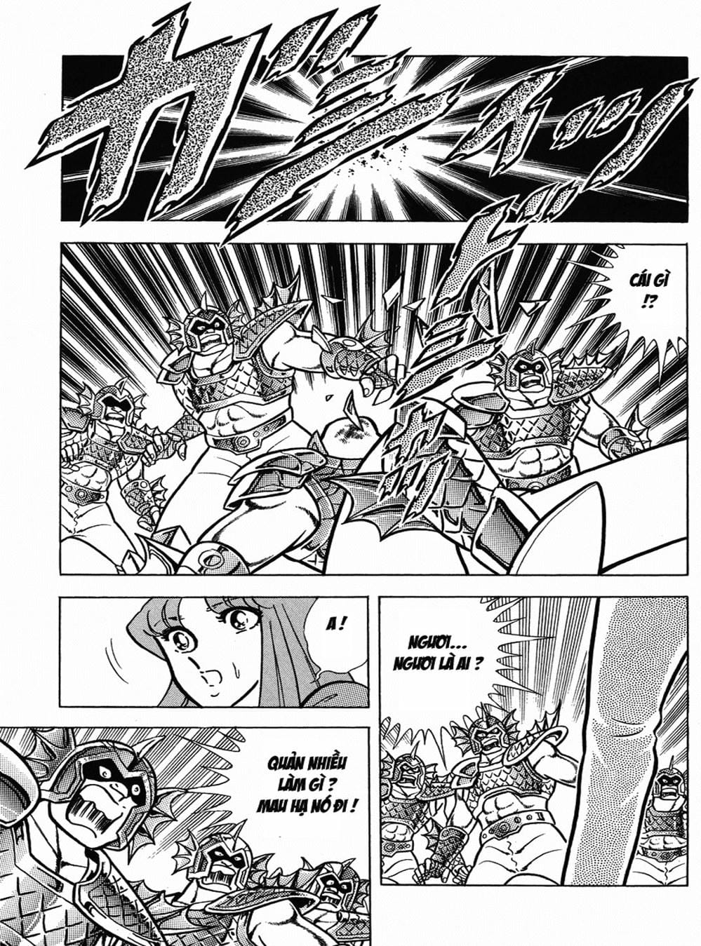 Truyện Tranh Áo Giáp Vàng - Saint Seiya trang 4