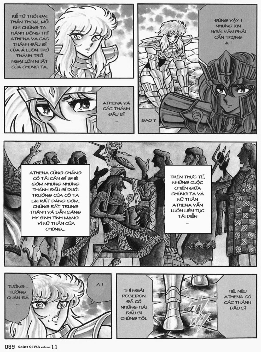 Truyện Tranh Áo Giáp Vàng - Saint Seiya trang 4
