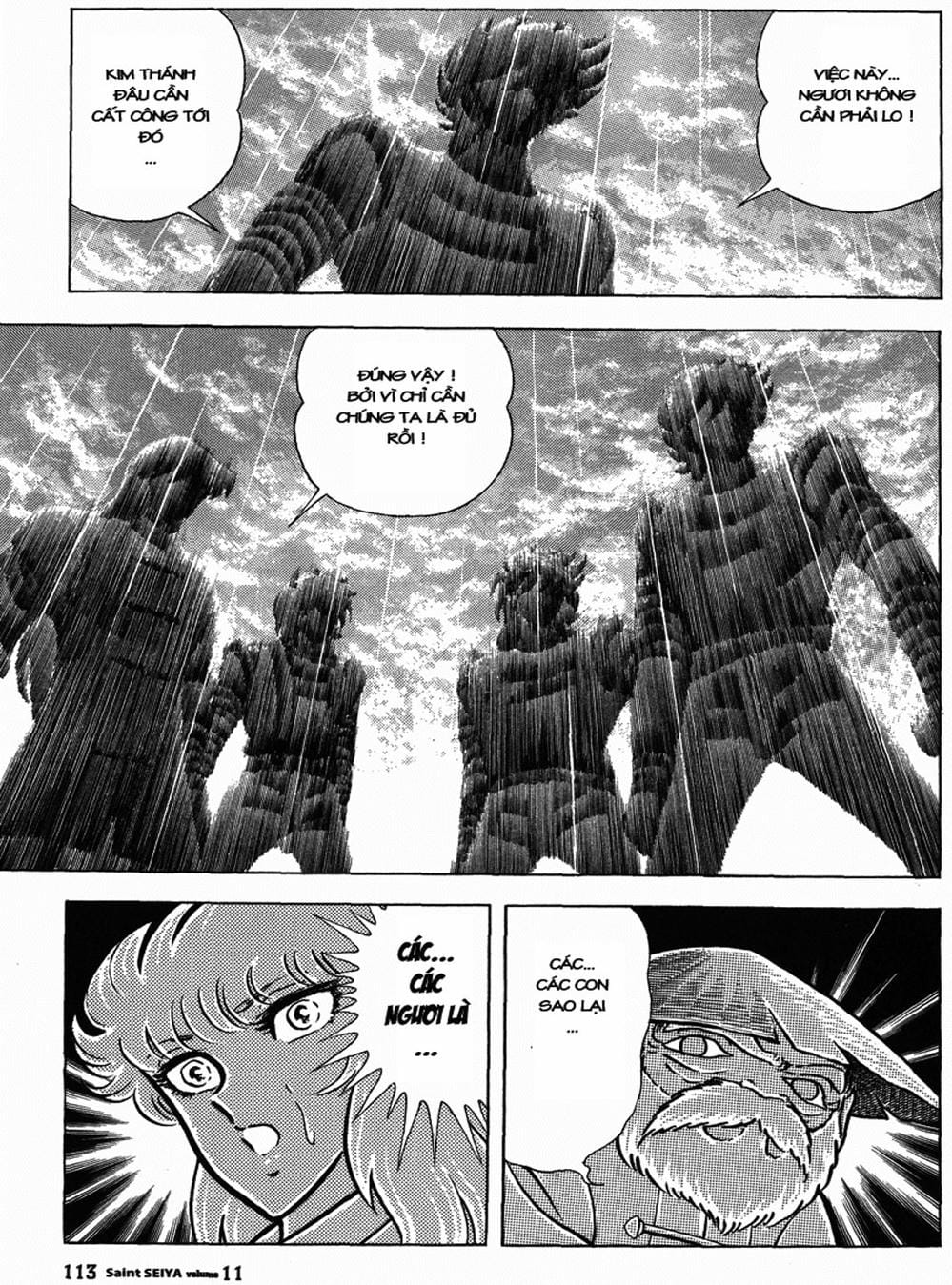 Truyện Tranh Áo Giáp Vàng - Saint Seiya trang 4