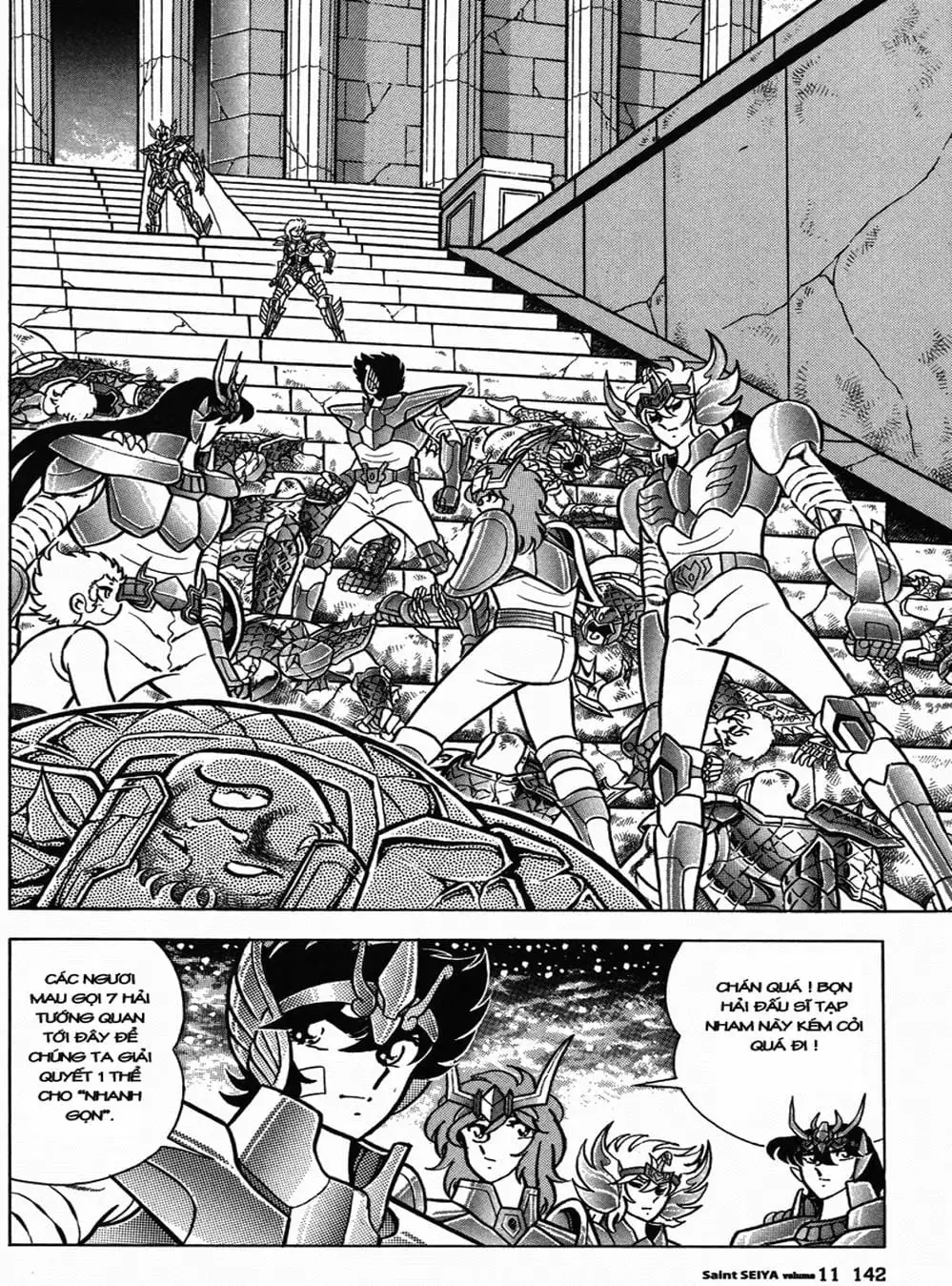 Truyện Tranh Áo Giáp Vàng - Saint Seiya trang 4