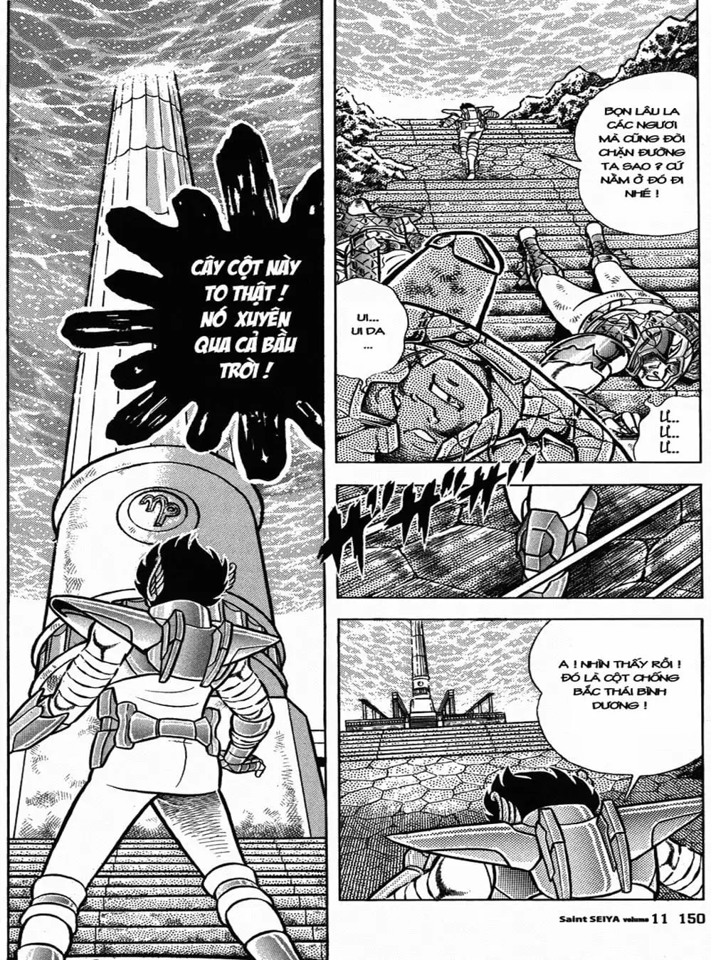 Truyện Tranh Áo Giáp Vàng - Saint Seiya trang 4