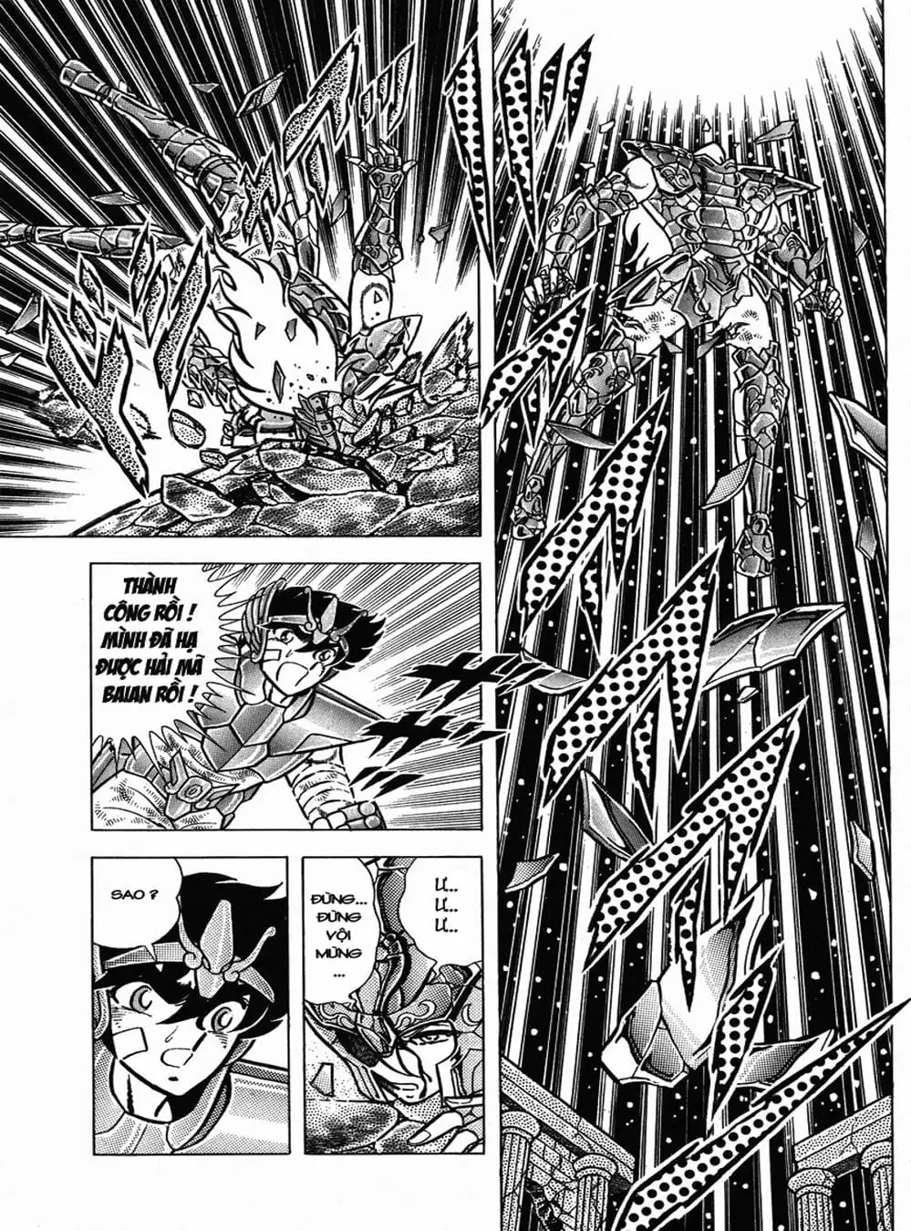 Truyện Tranh Áo Giáp Vàng - Saint Seiya trang 4