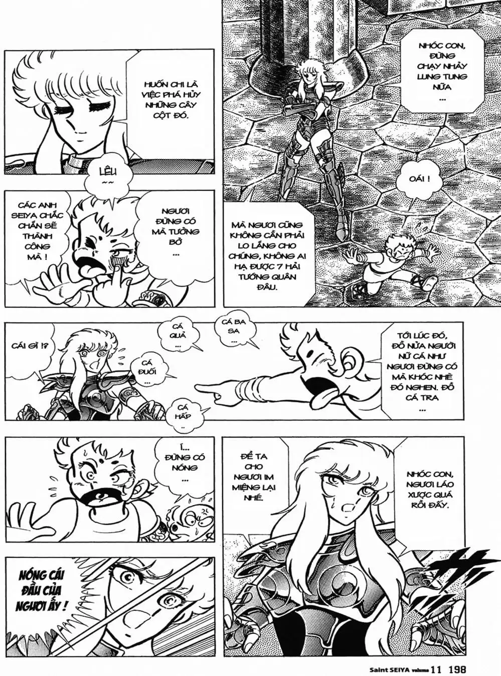 Truyện Tranh Áo Giáp Vàng - Saint Seiya trang 4