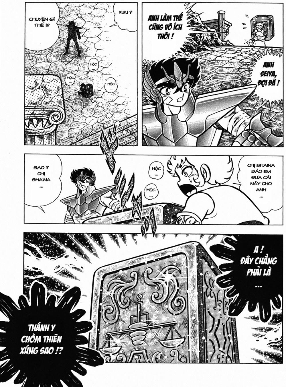 Truyện Tranh Áo Giáp Vàng - Saint Seiya trang 4