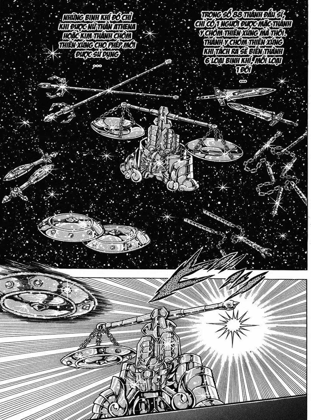 Truyện Tranh Áo Giáp Vàng - Saint Seiya trang 4