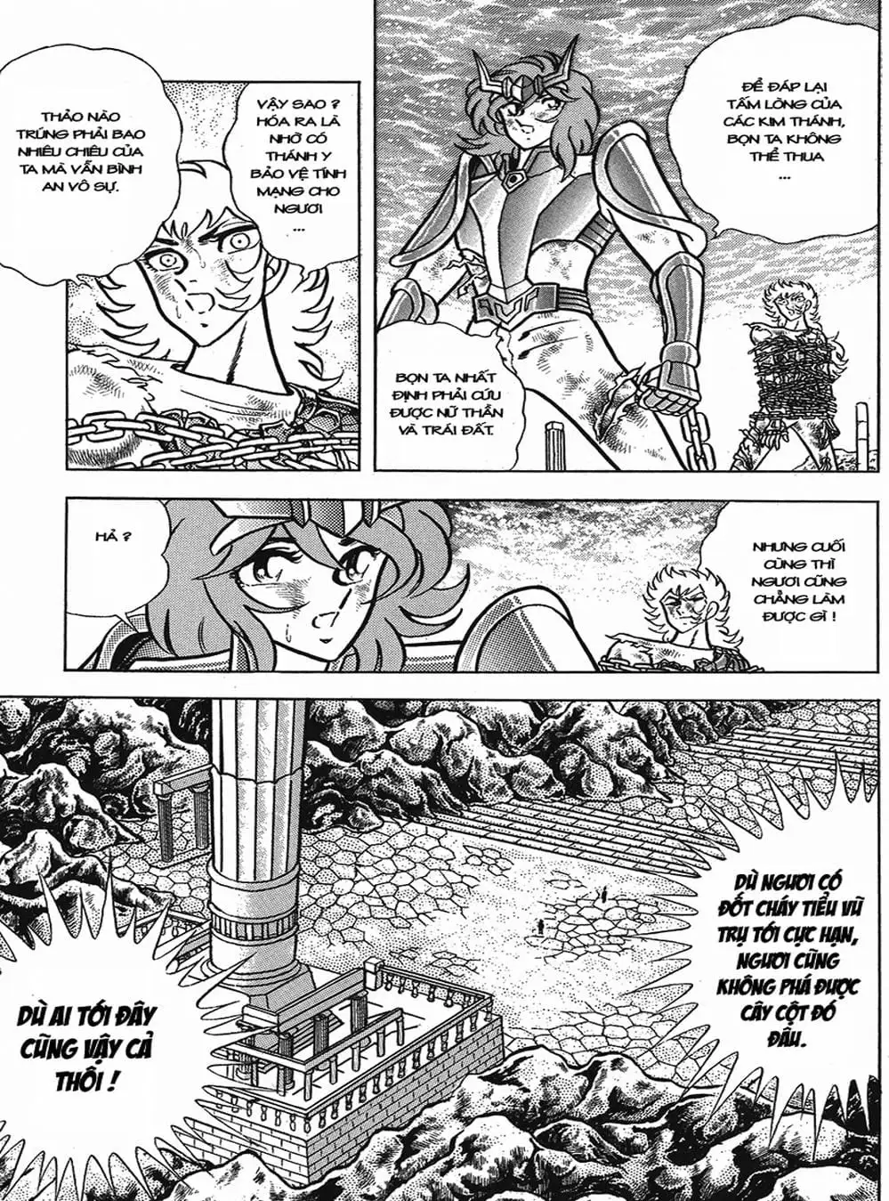 Truyện Tranh Áo Giáp Vàng - Saint Seiya trang 4