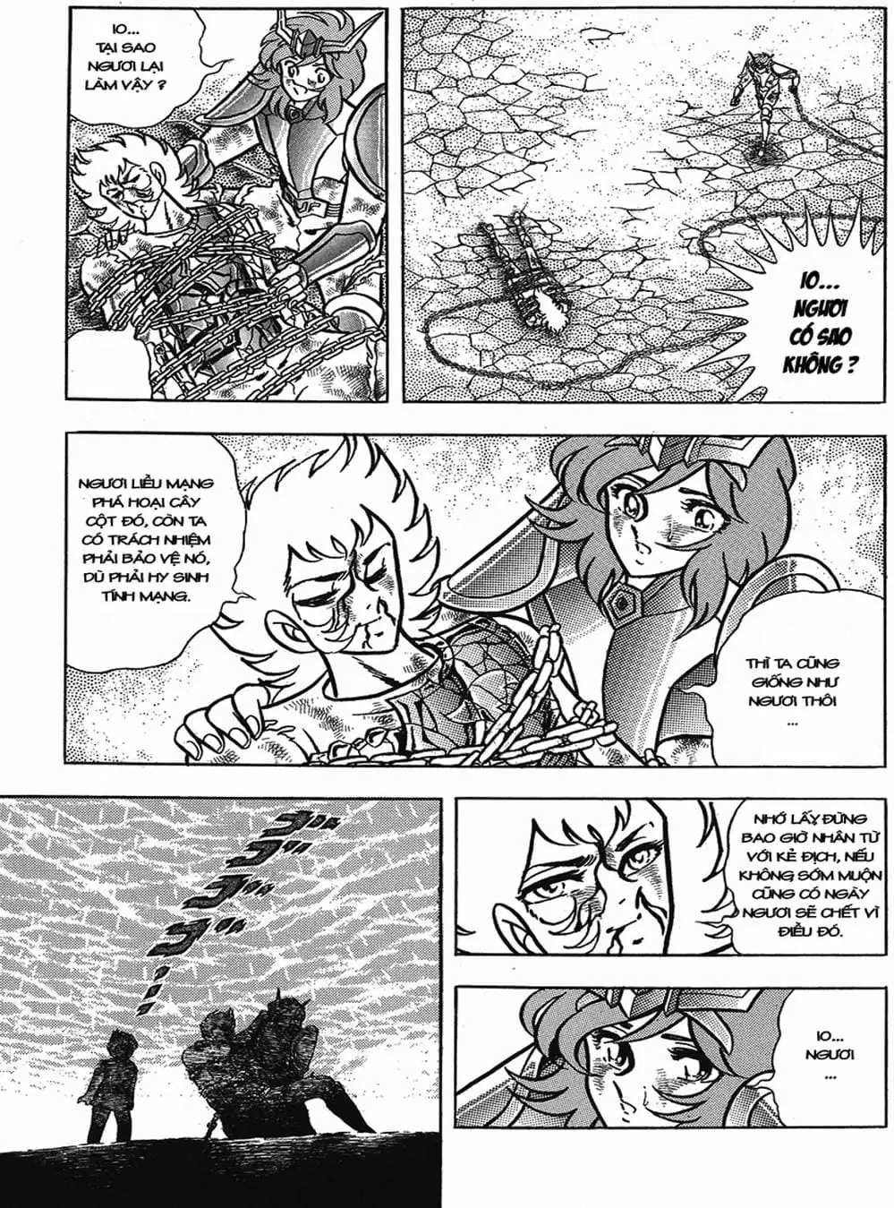 Truyện Tranh Áo Giáp Vàng - Saint Seiya trang 4