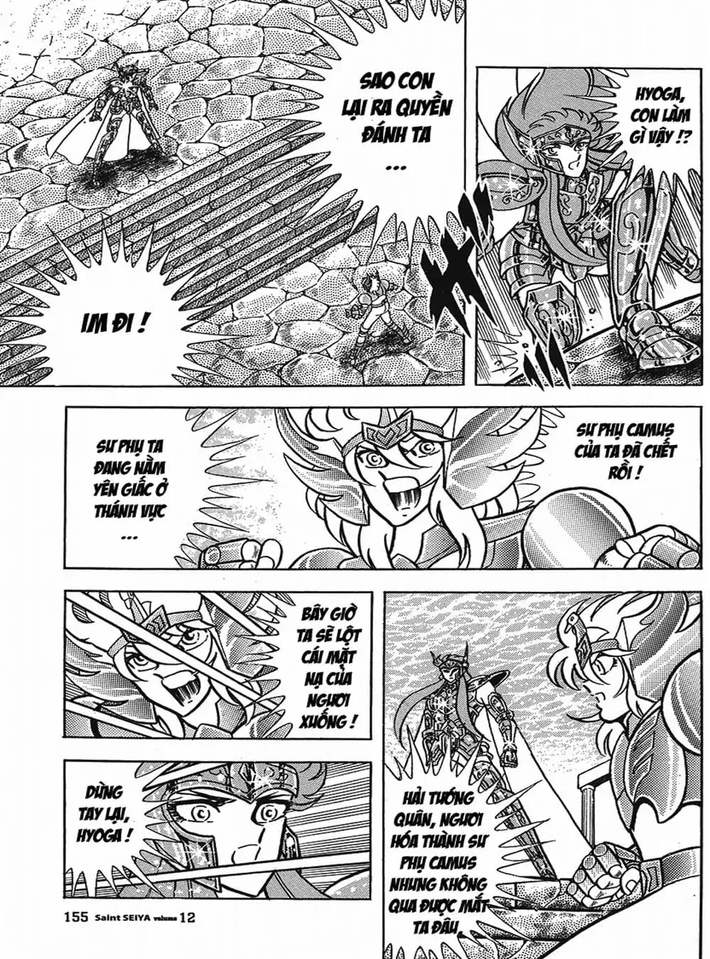 Truyện Tranh Áo Giáp Vàng - Saint Seiya trang 4
