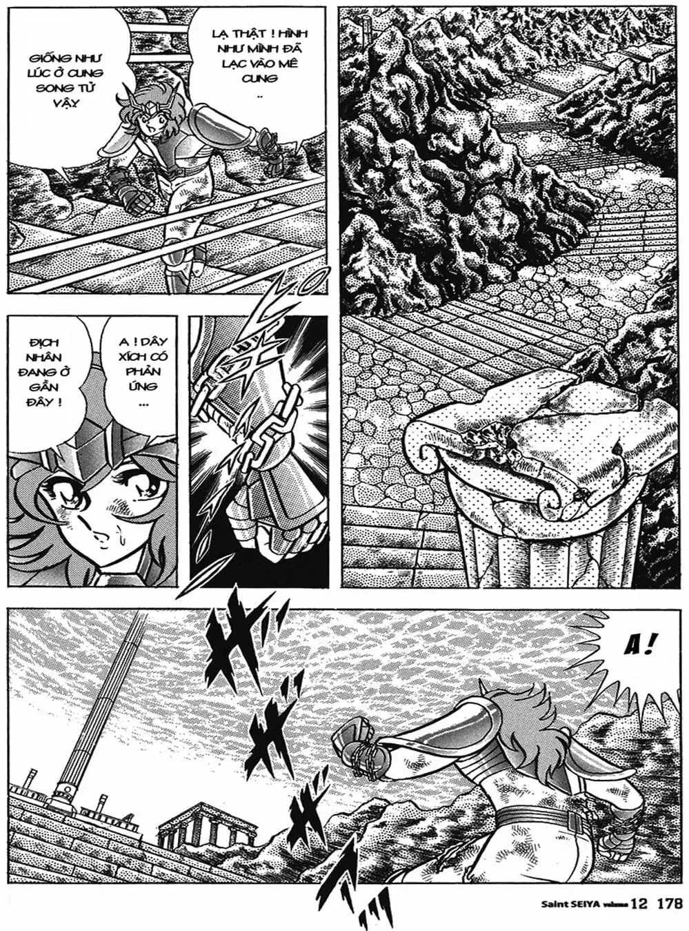 Truyện Tranh Áo Giáp Vàng - Saint Seiya trang 4