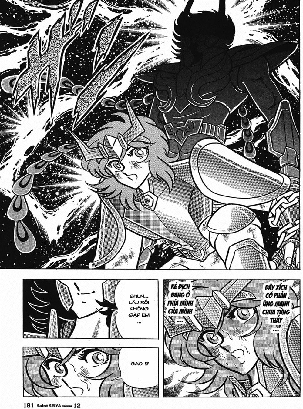 Truyện Tranh Áo Giáp Vàng - Saint Seiya trang 4