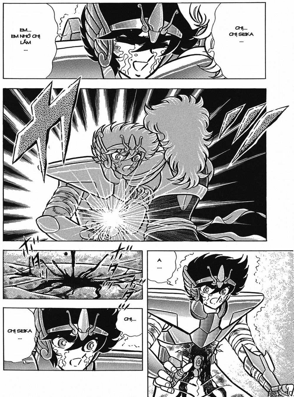 Truyện Tranh Áo Giáp Vàng - Saint Seiya trang 4