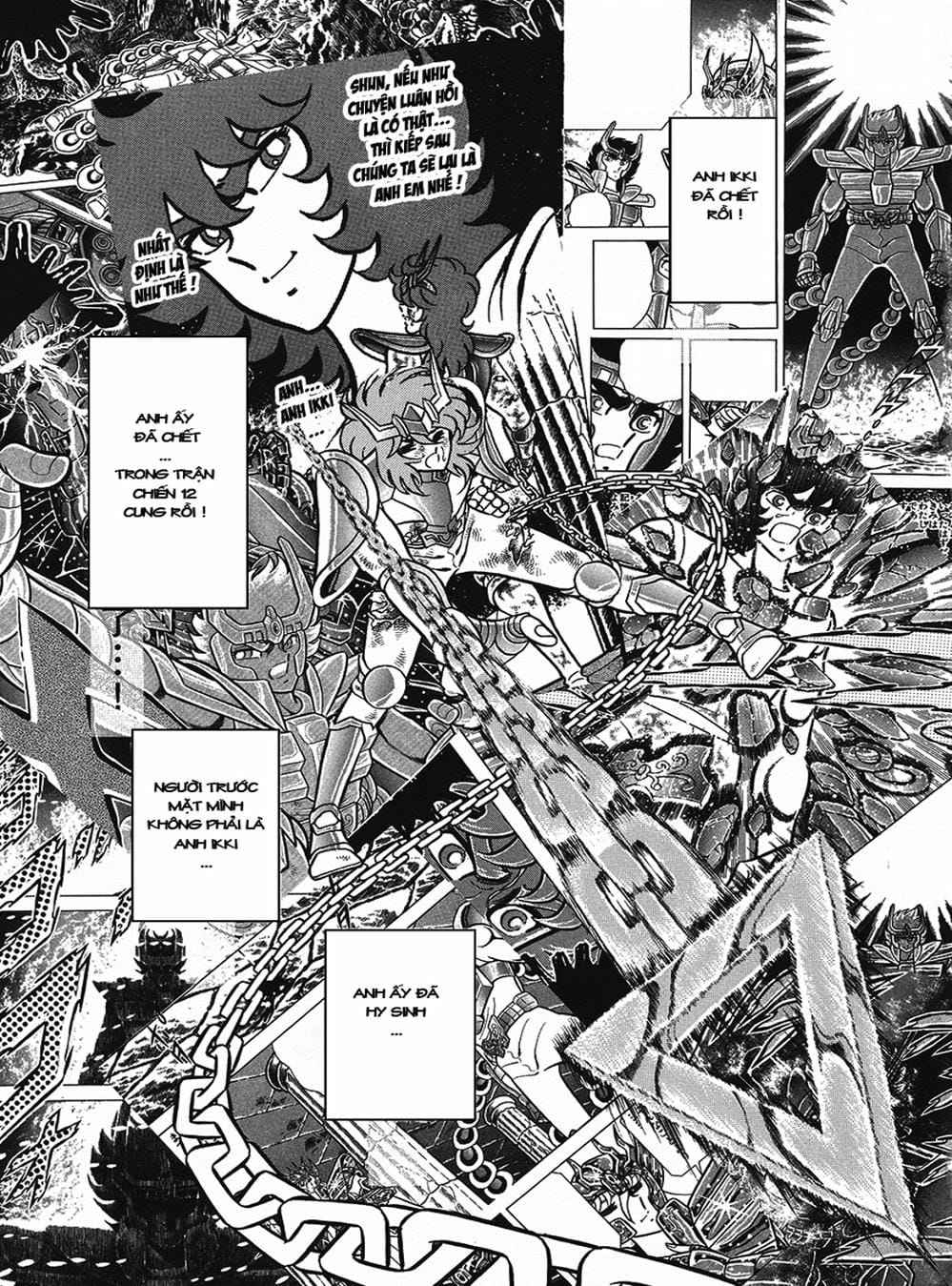 Truyện Tranh Áo Giáp Vàng - Saint Seiya trang 4