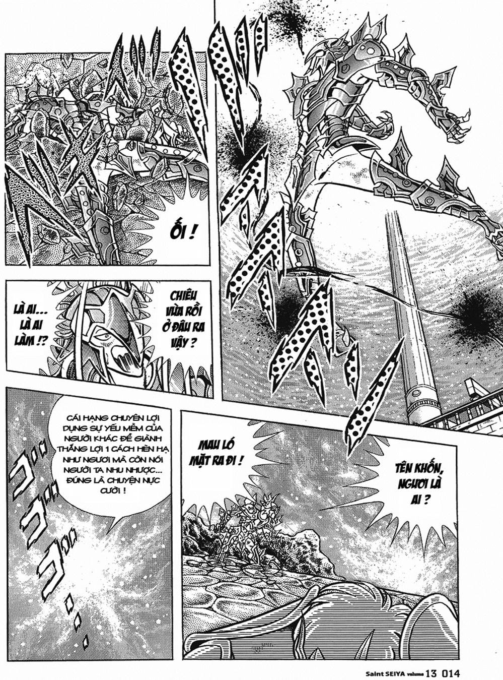 Truyện Tranh Áo Giáp Vàng - Saint Seiya trang 4