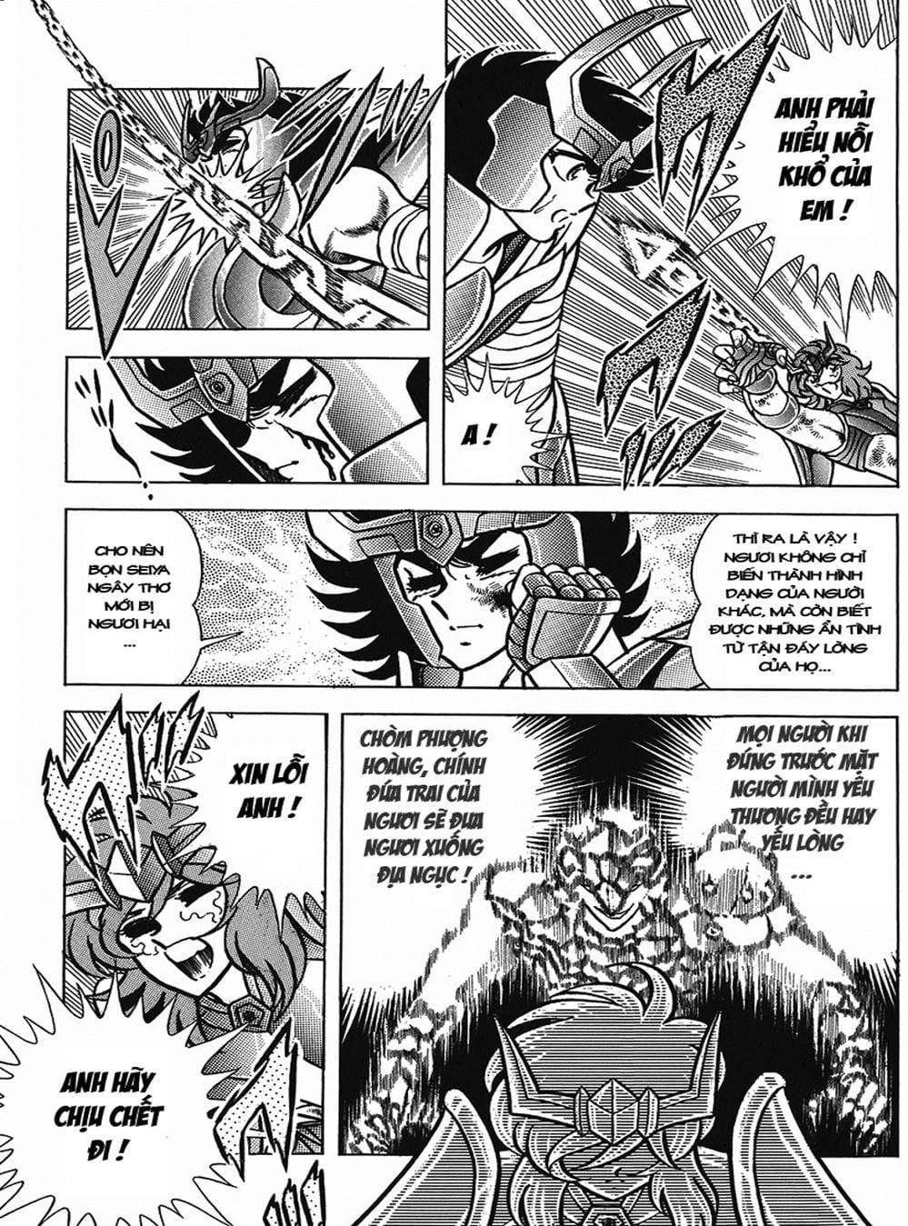 Truyện Tranh Áo Giáp Vàng - Saint Seiya trang 4