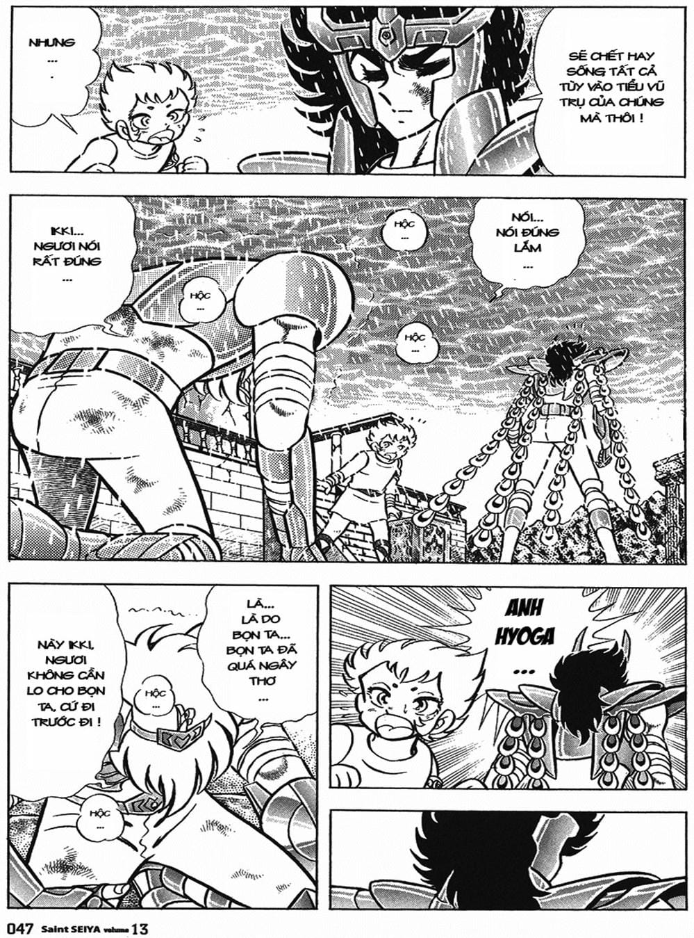 Truyện Tranh Áo Giáp Vàng - Saint Seiya trang 4