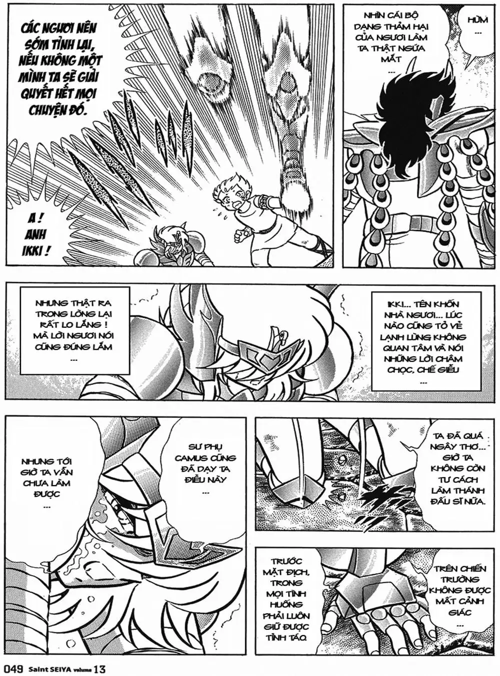 Truyện Tranh Áo Giáp Vàng - Saint Seiya trang 4