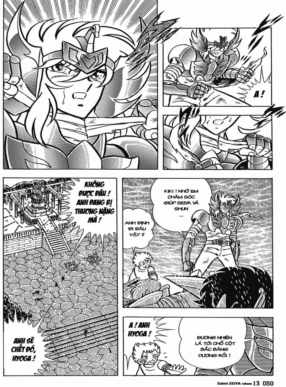Truyện Tranh Áo Giáp Vàng - Saint Seiya trang 4