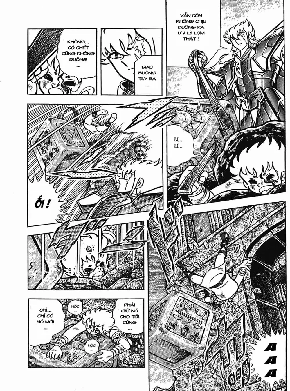 Truyện Tranh Áo Giáp Vàng - Saint Seiya trang 4