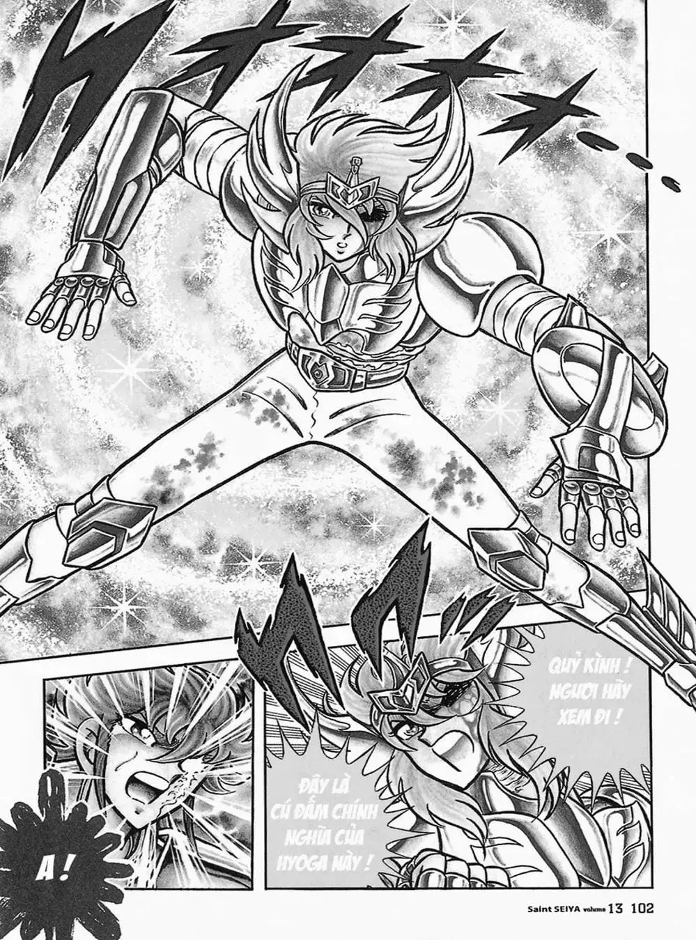 Truyện Tranh Áo Giáp Vàng - Saint Seiya trang 4