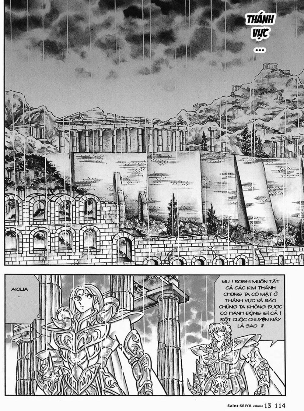 Truyện Tranh Áo Giáp Vàng - Saint Seiya trang 4