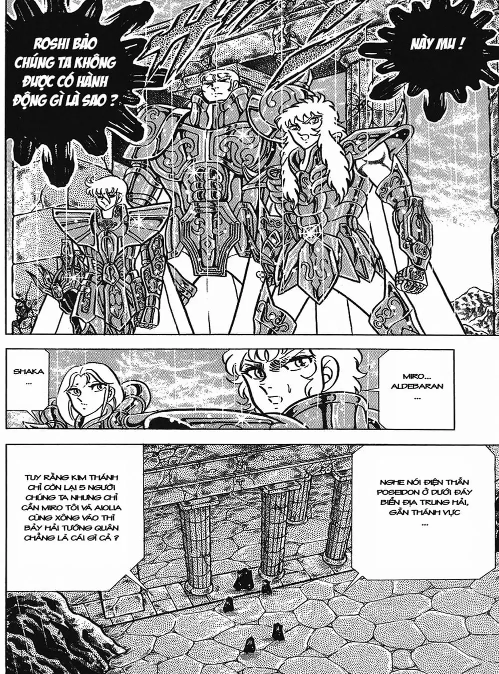 Truyện Tranh Áo Giáp Vàng - Saint Seiya trang 4