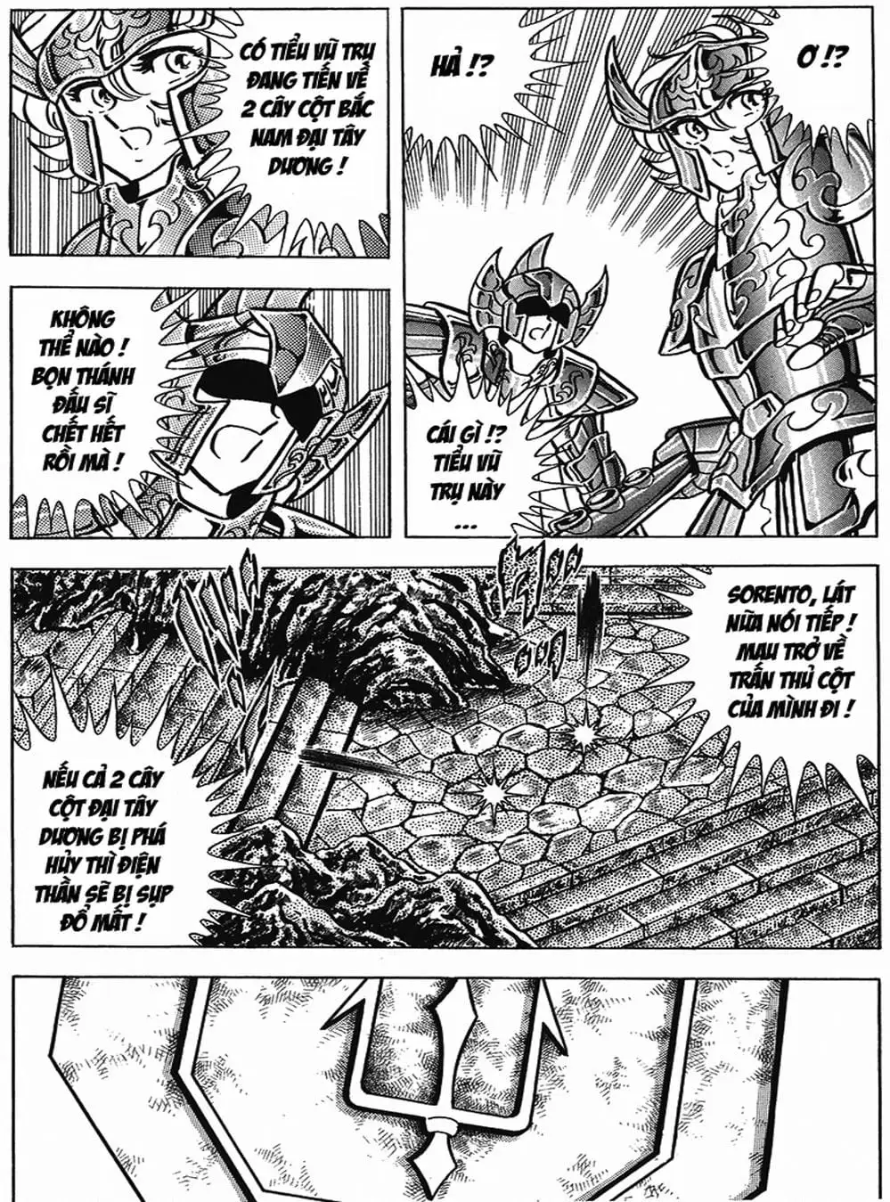 Truyện Tranh Áo Giáp Vàng - Saint Seiya trang 4