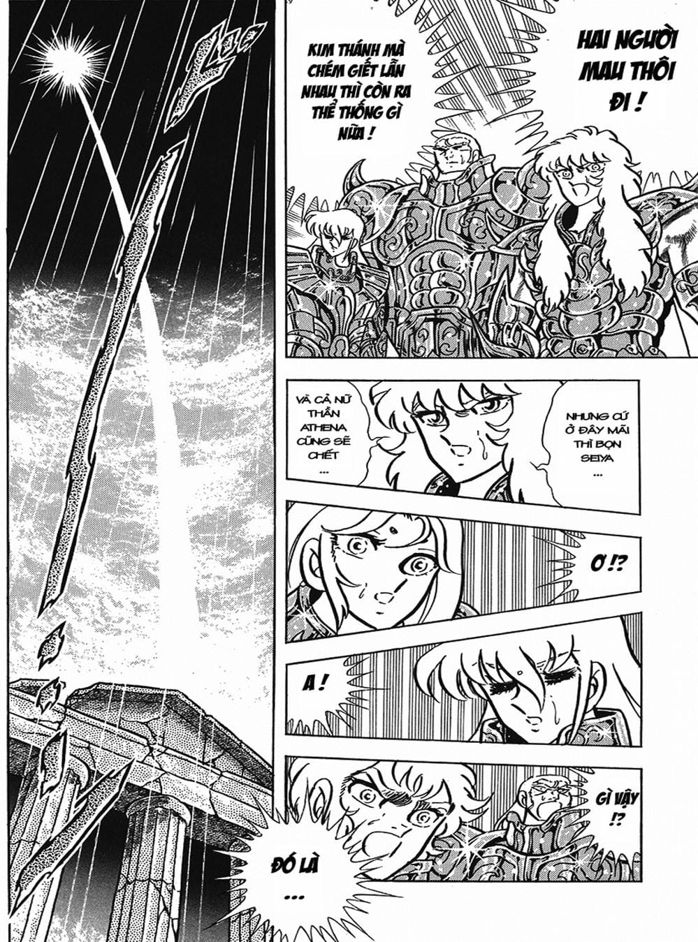 Truyện Tranh Áo Giáp Vàng - Saint Seiya trang 4