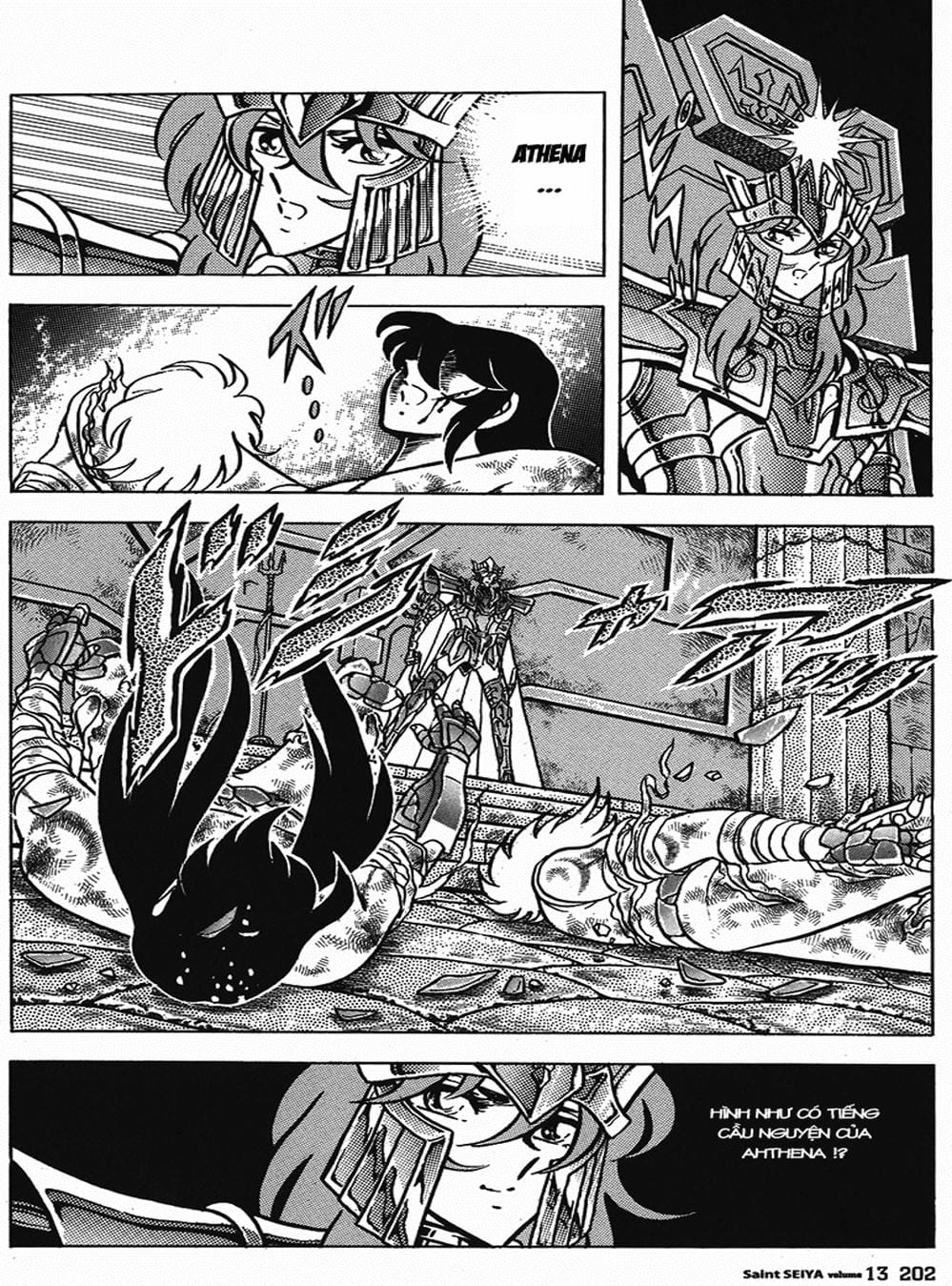 Truyện Tranh Áo Giáp Vàng - Saint Seiya trang 4