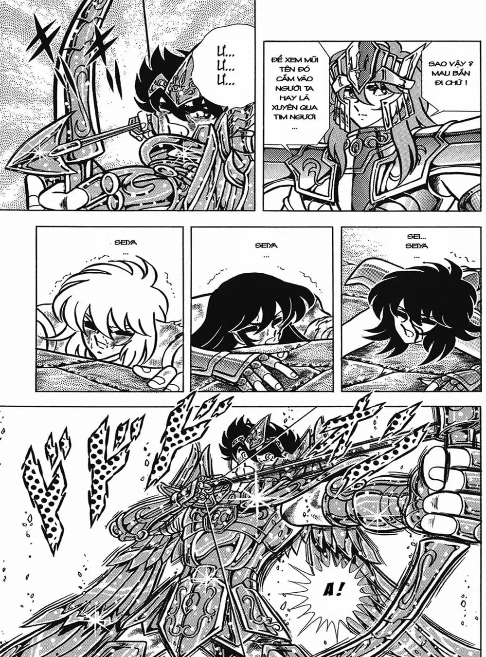 Truyện Tranh Áo Giáp Vàng - Saint Seiya trang 4