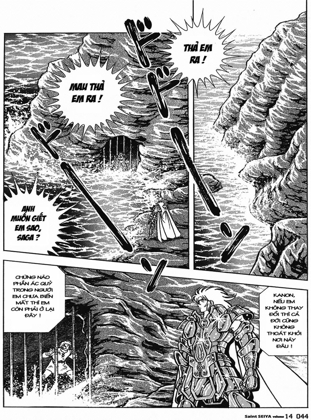 Truyện Tranh Áo Giáp Vàng - Saint Seiya trang 4