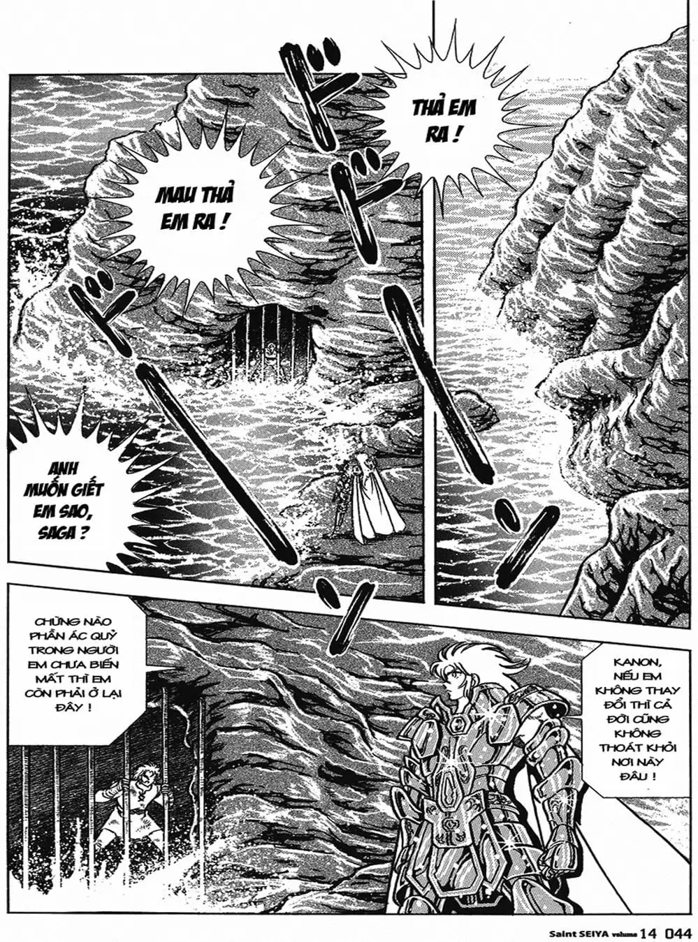 Truyện Tranh Áo Giáp Vàng - Saint Seiya trang 4
