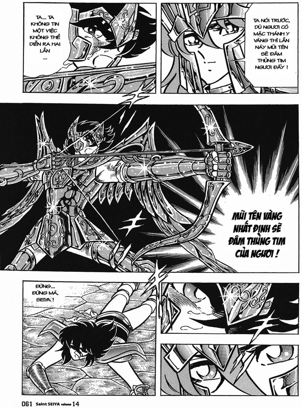 Truyện Tranh Áo Giáp Vàng - Saint Seiya trang 4