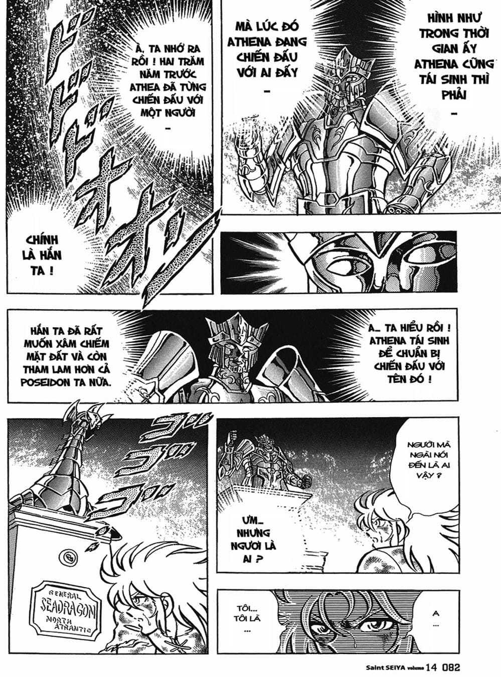 Truyện Tranh Áo Giáp Vàng - Saint Seiya trang 4