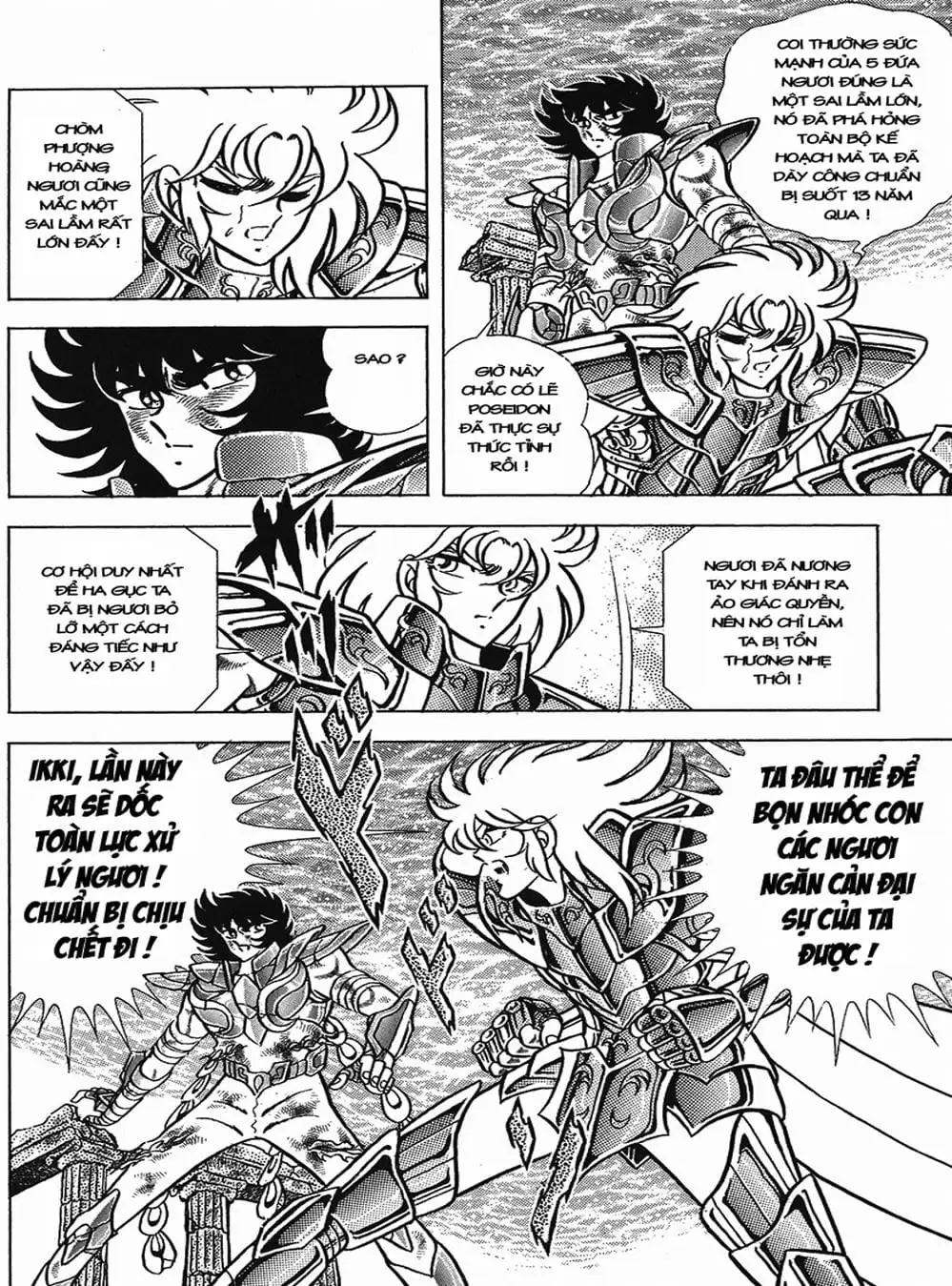 Truyện Tranh Áo Giáp Vàng - Saint Seiya trang 4