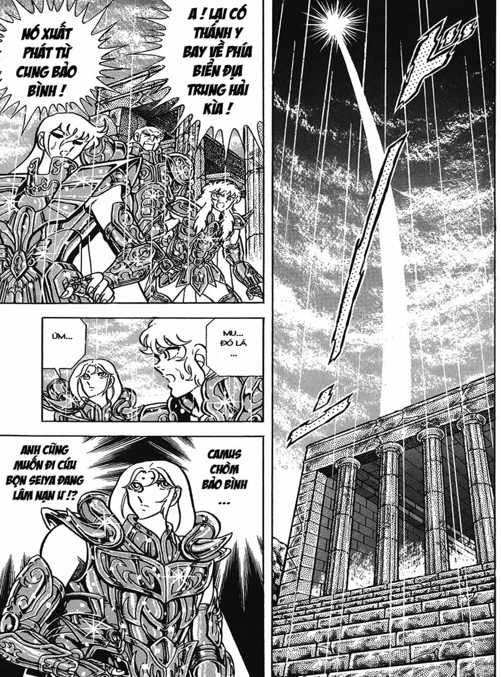 Truyện Tranh Áo Giáp Vàng - Saint Seiya trang 4