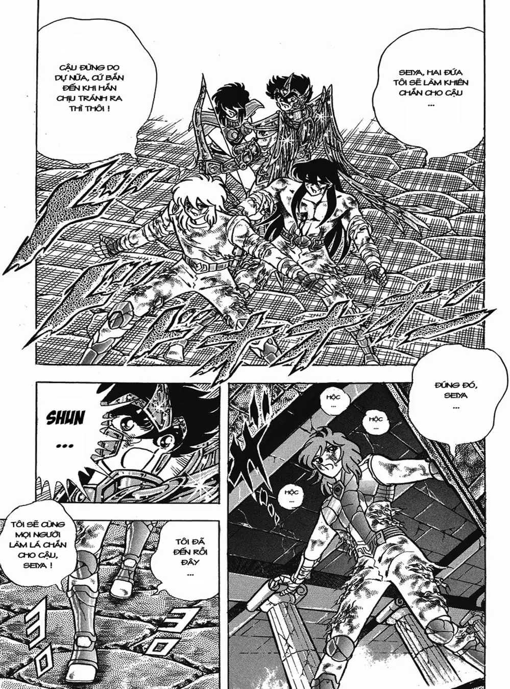 Truyện Tranh Áo Giáp Vàng - Saint Seiya trang 4
