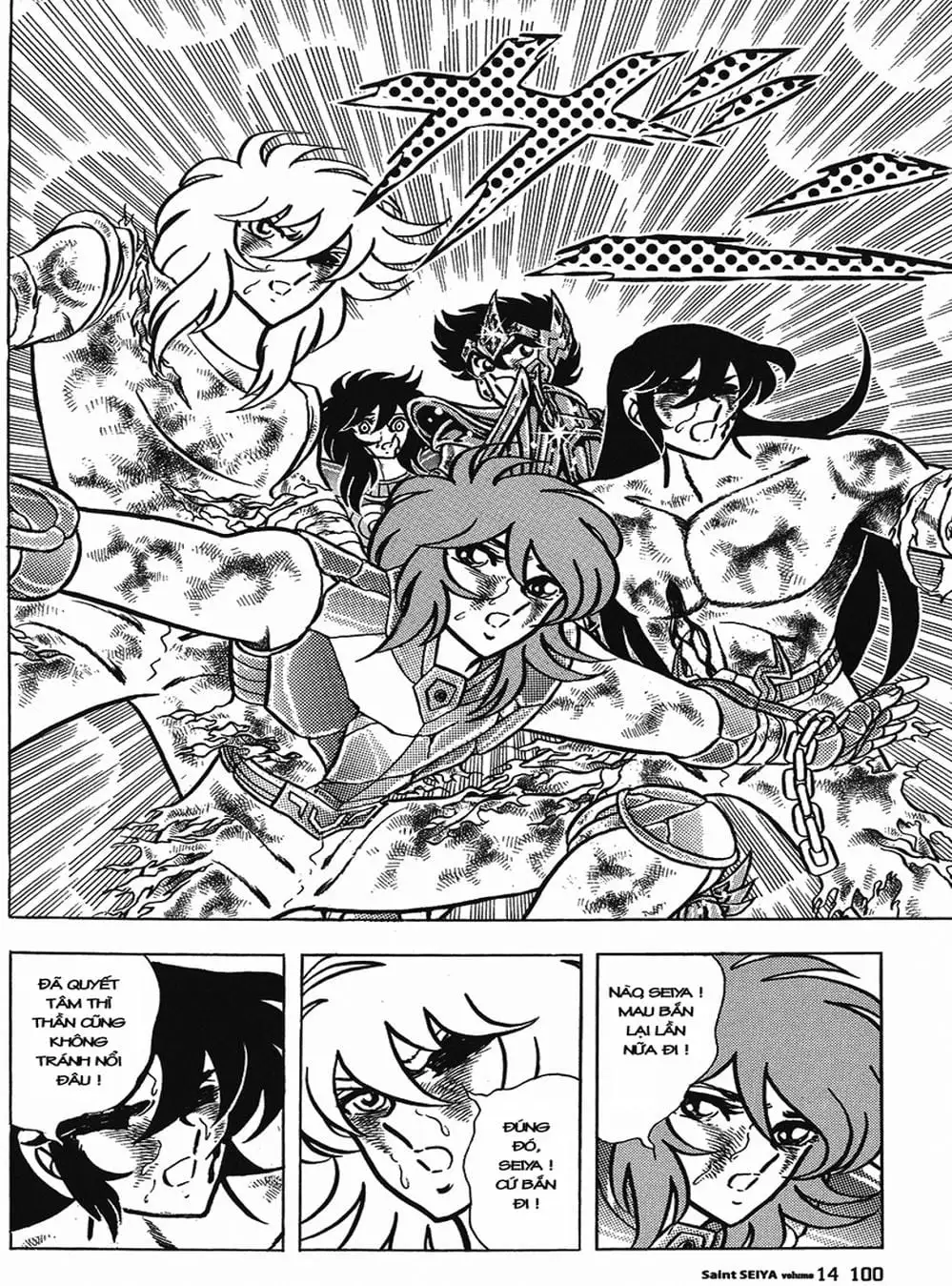 Truyện Tranh Áo Giáp Vàng - Saint Seiya trang 4
