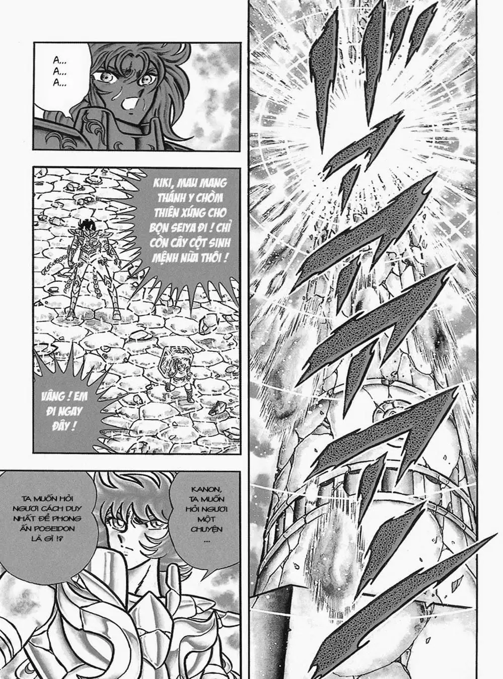 Truyện Tranh Áo Giáp Vàng - Saint Seiya trang 4