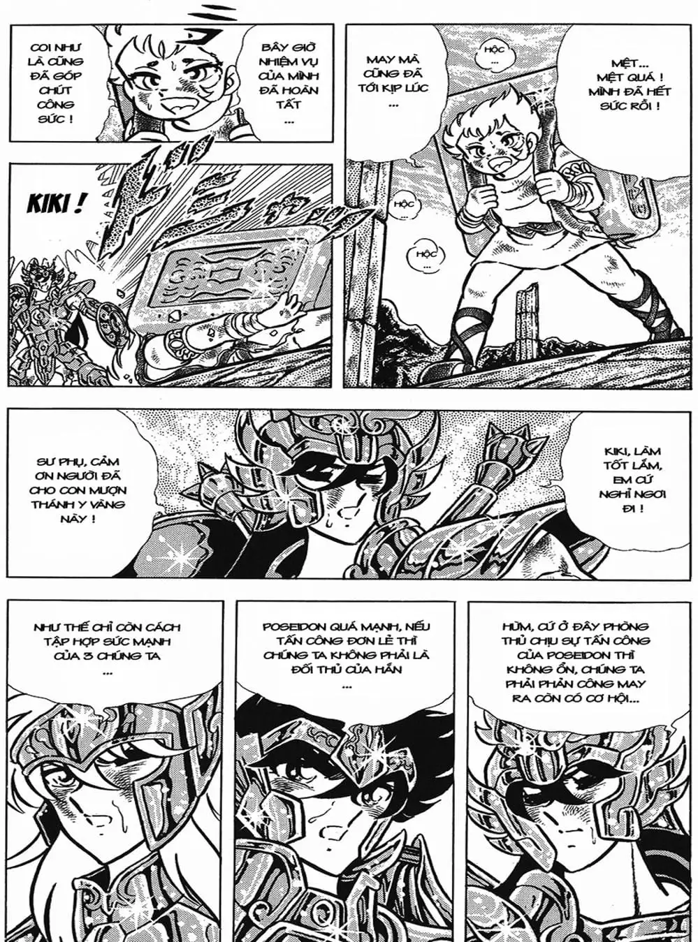 Truyện Tranh Áo Giáp Vàng - Saint Seiya trang 4