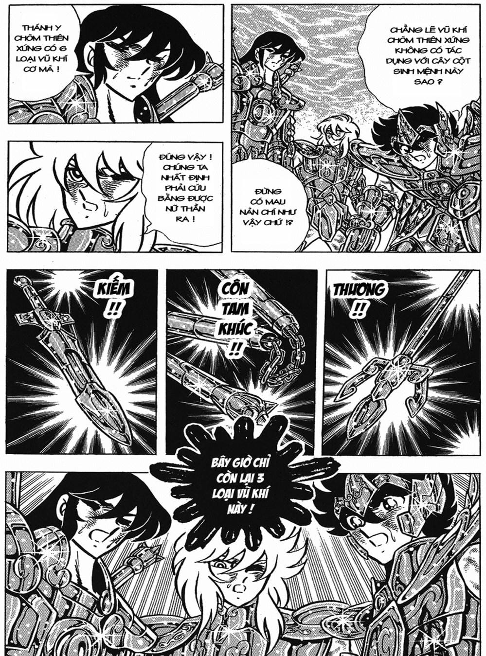 Truyện Tranh Áo Giáp Vàng - Saint Seiya trang 4